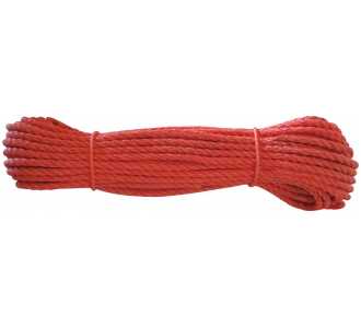 Polypropylen-Seil Ø 10 mm 20 m auf Docke, orange