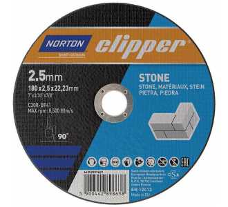 Norton Clipper Trennscheibe Stein C30R-180x2.5x22.23 mm