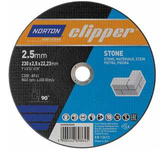 Norton Clipper Trennscheibe Stein C30R-230x2.5x22.23 mm