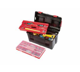 PARAT Werkzeug-Box PROFI-LINE Allround M, mit Kleinteilemagazin, 16 l