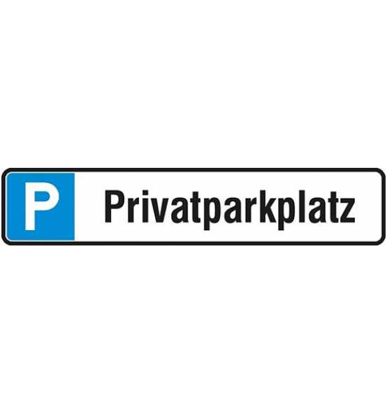 SafetyMarking Parkplatzschild mit Einschlagpfosten Symbol: P mit