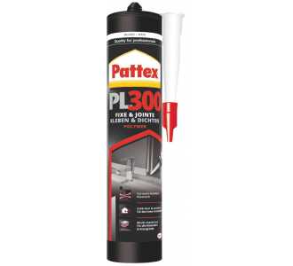 Pattex PL300 Total Fix Montagekleber 410 g Holzton