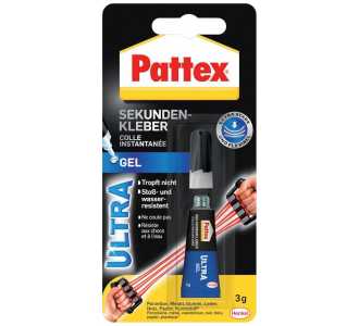 Pattex Sekunden Alleskleber Ultra Gel 3 g