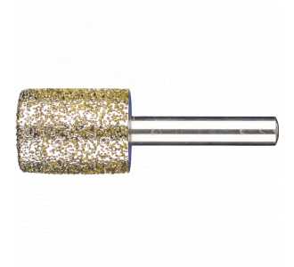 PFERD Diamant-Schleifstift Zylinder 24x30x8 mm D852 zum Schleifen von Grau-und Sphäroguss