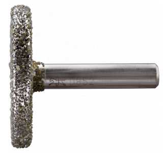 PFERD Diamant-Schleifstift Zylinderform 45x6,5x8 mm, D852, zum Schleifen von Grau-und Sphäroguss