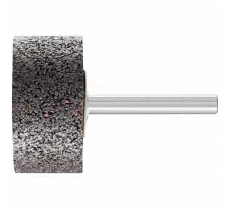 PFERD INOX EDGE Schleifstift Zylinder Ø 40x20 mm, Schaft-Ø 6 mm A24 für Edelstahl
