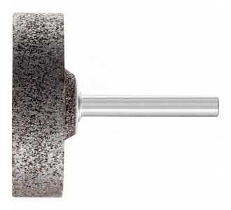 PFERD INOX Schleifstift Zylinder Ø 50x13 mm Schaft-Ø 6 mm A30 für Edelstahl