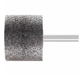 PFERD INOX Schleifstift Zylinder Ø 50x40 mm, Schaft-Ø 8 mm A24 für Edelstahl