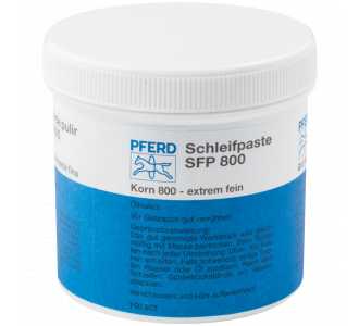 PFERD Schleifpaste SFP 250 g, Körnung SIC 800 250 g, zum Fein-und Einschleifen von Ventilen und Lagern