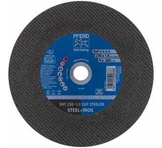 PFERD Trennscheibe EHT 230x1,9x22,23 mm gerade Speziallinie SGP STEELOX für Stahl/Edelstahl