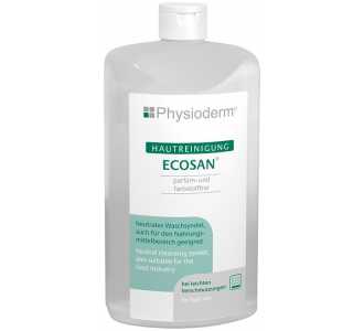 Physioderm Hautschutzreiniger Ecosan500 ml Hartflasche