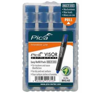 Pica Minen-Set für Permanentmarker VISOR Industrial blau
