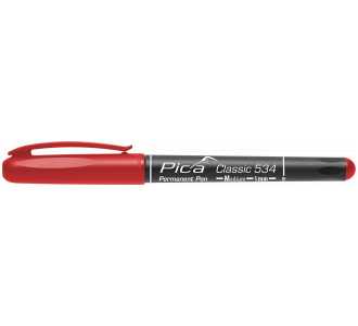 Pica Permanent Pen rot "M", 1,0 mm