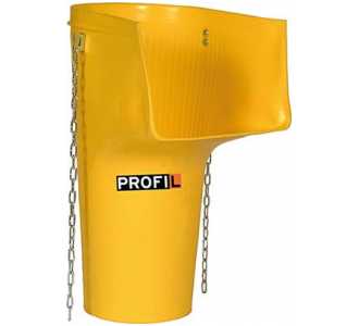 PROFIL Kunststoff-Trichter gelb 1080 mm