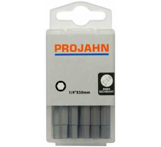 Projahn 1/4 Bit L50 mm Innen-6kant 5,5 mm 10er Pack
