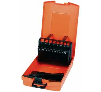 Projahn Kassette Kunststoff 19-tlg.. 1-10 mm Farbe orange
