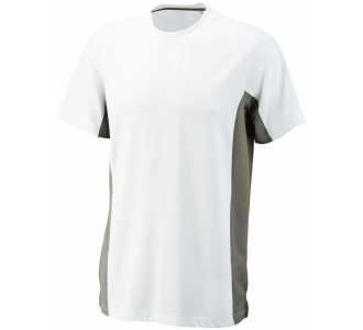 Promodoro Funktions-T-Shirt Kontrast Gr. 3XL weiß/grau