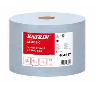 Putzpapier Katrin 22x38cm3-lagig 1000 Blatt