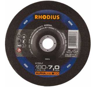 RHODIUS Schruppscheibe KSM 180 x 7,0 mm Stahl
