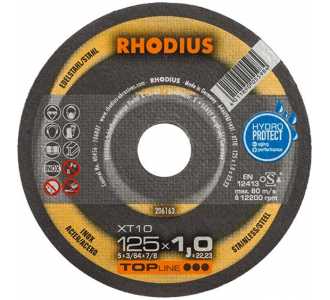 RHODIUS Trennscheibe XT 10 115x1,0x22,23 mm ger.