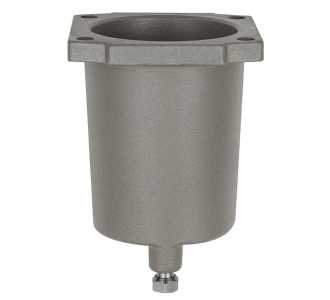 Riegler Edelstahlbehälter für Edelstahl-Guss-Filter/Filterregler BG1, BG3