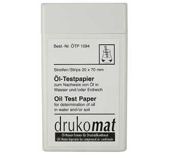 Riegler Öl-Testpapier (50 Streifen), für Öl-Wasser-Trenner »drukosep«