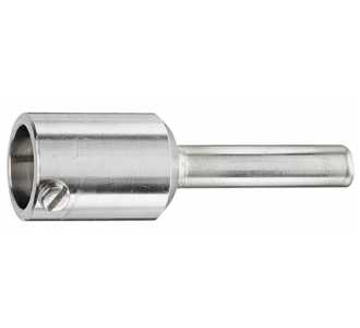 Riegler Schutzrohr zum Einschweißen, L2 = 43 mm, CrNi-Stahl 1.4571