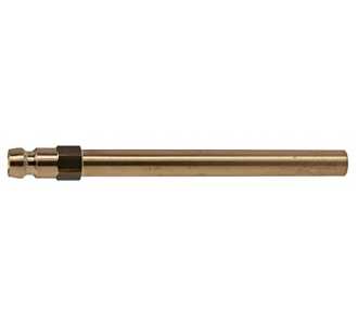 Riegler Stecknippel-Rohr DN 5, Rohr-Außen-Ø 8 mm, SW 9, Länge 100 mm