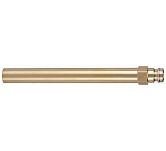 Riegler Stecknippel-Rohr DN 9, Rohr-Außen-Ø 14 mm, SW 15, Länge 150 mm