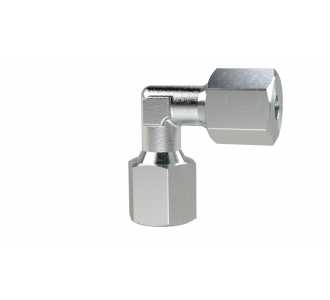 Riegler Winkel-Verschraubung, Rohr-Außen-Ø 4 mm, Stahl verzinkt