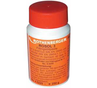 Rothenberger Fittings-Lötpaste Rosol3 250 g Flasche
