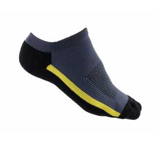 RualTex Workpower Sneaker Socken Gr. 39/42 athrazit/schwarz/gelb