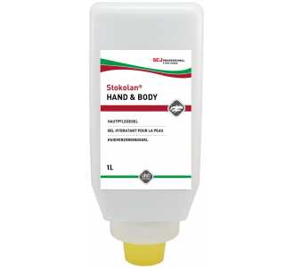 SC Johnson Stokolan Hand & Body Hautpflege-Lotion 1.000 ml Softflasche für normale Haut