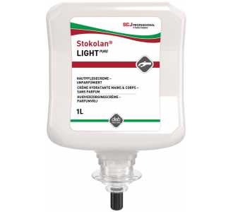 SC Johnson Stokolan Light PURE Hautpflegecreme 1 l Kartusche für normale Haut