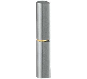 Simonswerk Tür-Profilrolle, mit Stahlstift, 2-tlg., Flako, DIN L-R, KO 50, Länge 100 mm