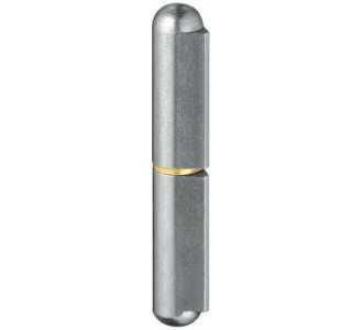 Simonswerk Tür-Profilrolle, mit Stahlstift, 2-tlg., Ruko, DIN L-R, KO 40, Länge 100 mm