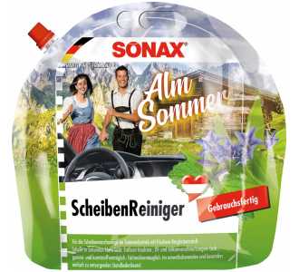 SONAX ScheibenReiniger gebrauchsfertig AlmSommer3 Liter