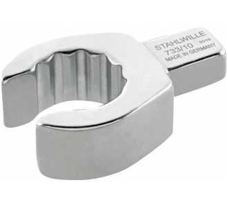 Stahlwille Einsteck-Ringschlüssel offen 10 mm 9x12 mm