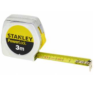 Stanley Bandmaß Powerlock Kunststoff 3 m/12,7 mm, Art.Nr. 0-33-238