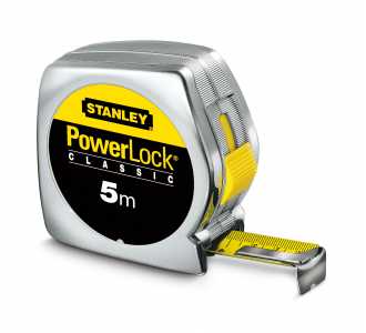 Stanley Bandmaß Powerlock Kunststoff 5 m/19 mm, Art.Nr. 1-33-194