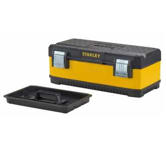 Stanley Werkzeugbox aus Metall-Kunststoffverbund, 58x29x22 cm (lxbxh)