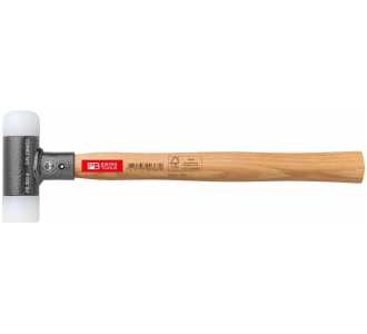Swiss Tools Schonhammer mit Holzstiel rückschlagfrei 22mm
