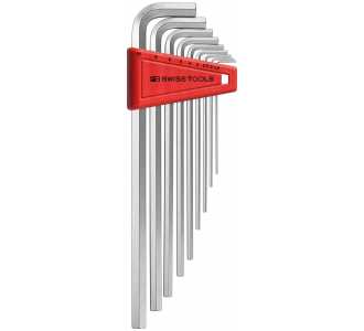 Swiss Tools Winkelschraubendreher- Satz im Kunststoffhalter 9-teilig 1,5-10mm lang