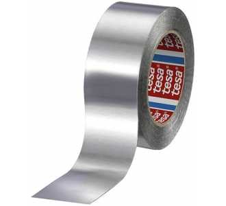 Tesa Aluminiumband 50 m x 50 mm, 75 mu, ohne Liner