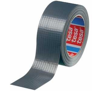 Tesa Basic duct Tape 50 m x 50 mm, grau