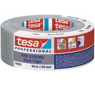 Tesa Duct Tape PRO STRONG silber 50m:50mm