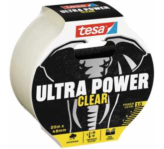 Tesa Ultra Power Clear Tape transparent 20m:48mm
