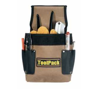 TOOLVIZION ToolPack Nagel- und Werkzeugtasche, 5 Fächer