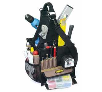 TOOLVIZION ToolPack Viereckige Werkzeugtasche auch zum Umhängen