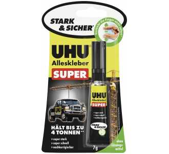 UHU ALLESKLEBER SUPER Strong+Safe 7g, Tube